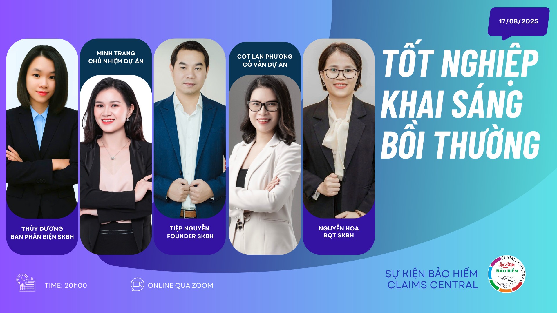 Lễ tốt nghiệp khai sáng bồi thường