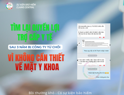 TÌM LẠI QUYỀN LỢI TCYT SAU 3 NĂM BỊ TỪ CHỐI: KHI TƯ VẤN VIÊN KHÔNG CHỈ BÁN HỢP ĐỒNG